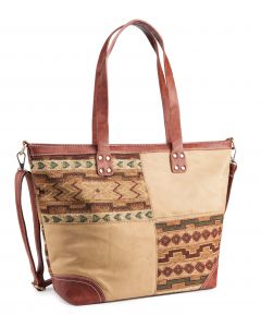 'Preston' Tribal Print Tote