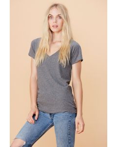 Short Sleeve V Neck